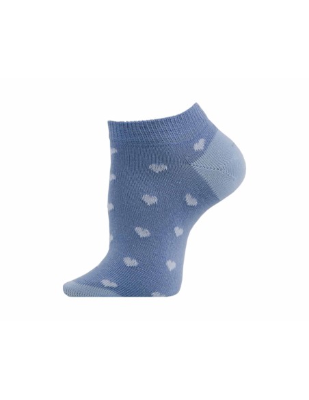 Calcetines Corazones 6016 de Lepetit - AZUL