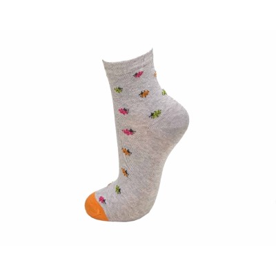 Calcetines mujer algodón sin costuras Mariquitas de...