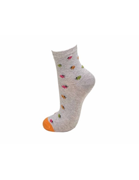 Calcetines mujer algodón sin costuras Mariquitas de Rodfer - varios colores