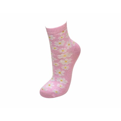 Calcetines mujer algodón sin costuras Margaritas de Rodfer