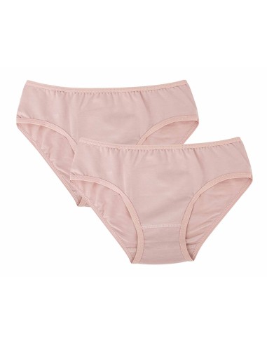 Braga niña algodón Rosa nude (pack 2 uds) K4059 de Delicatta by Calamaro