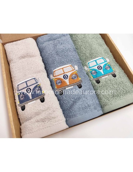 Estuche paños de cocina Furgo de Barceló.