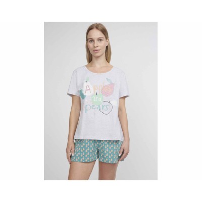 Pijama corto mujer Apples and pears de Diassi