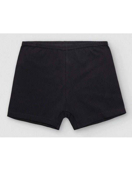 Bóxer culotte juvenil de algodón 18424 de Ysabel Mora - NEGRO