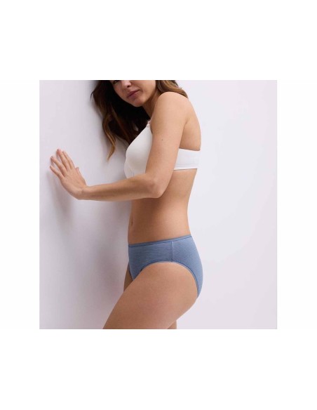 Braga midi algodón fantasía (pack 2 uds) Libélulas y rayas 19065 de Ysabel Mora