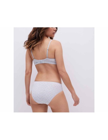 Braga midi algodón fantasía (pack 2 uds) Libélulas y rayas 19065 de Ysabel Mora