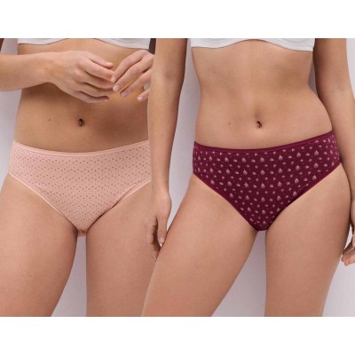 Braga midi algodón fantasía (pack 2 uds) Algas 19065 de Ysabel Mora