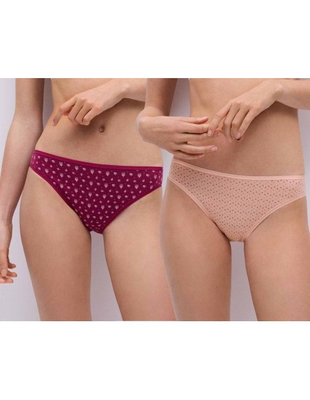 Braga mini algodón fantasía (pack 2 uds) Algas 19064 de Ysabel Mora