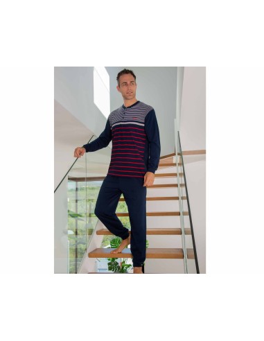 Pijama largo hombre entretiempo 255003 de Muslher