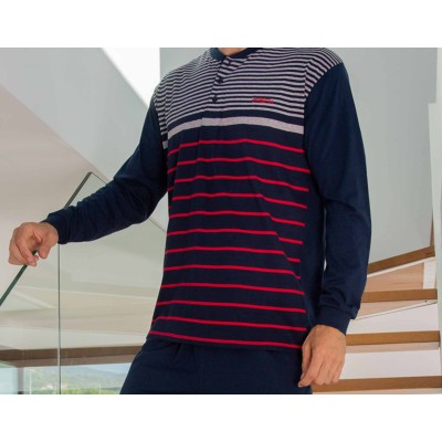 Pijama largo hombre entretiempo 255003 de Muslher 2