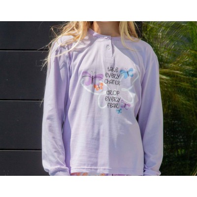 Pijama largo juvenil algodón entretiempo 254001de Muslher 2