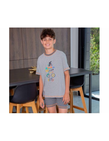 Pijama corto juvenil 253003 de Muslher