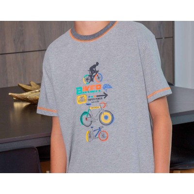 Pijama corto juvenil 253003 de Muslher 2