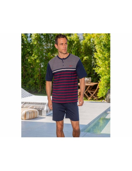 Pijama corto verano hombre 255002 de Muslher