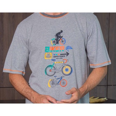 Pijama corto verano hombre 255014 de Muslher 2