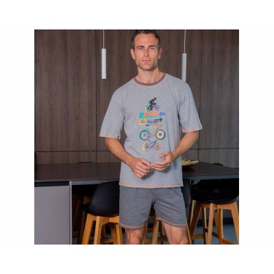 Pijama corto verano hombre 255014 de Muslher