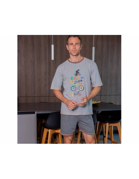 Pijama corto verano hombre 255014 de Muslher