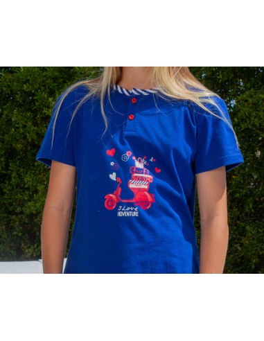 Pijama corto juvenil algodón Vespa de Muslher