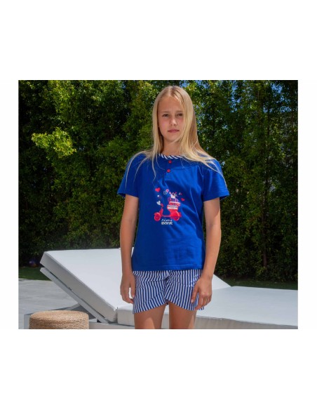 Pijama corto juvenil 254009 de Muslher