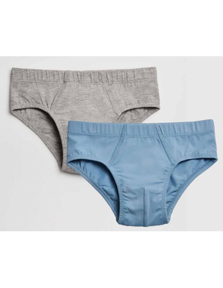Slip infantil algodón liso (pack 2 uds) 18328 de Ysabel Mora