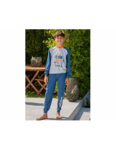 Pijama largo juvenil entretiempo 253014 de Muslher