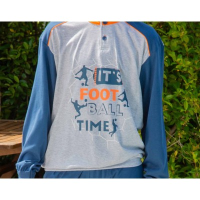 Pijama largo juvenil entretiempo 253014 de Muslher 2