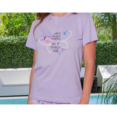 Pijama corto mujer algodón 256006 de Muslher 2