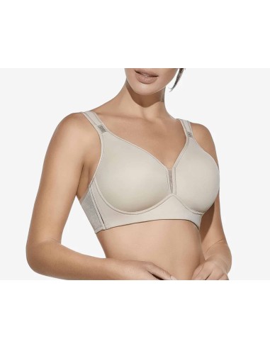 Sujetador Eloisa copa D sin aros con relleno de Selene