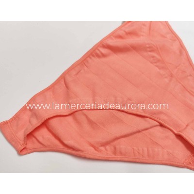 Braga bikini bajo listas invisible algodón 215 de Naiara 2