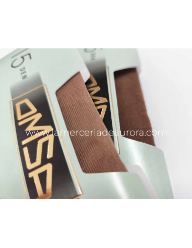 Panty SILHOUETTE modellante 15 DEN de Omsa - BEIGE NATUREL y SIERRA