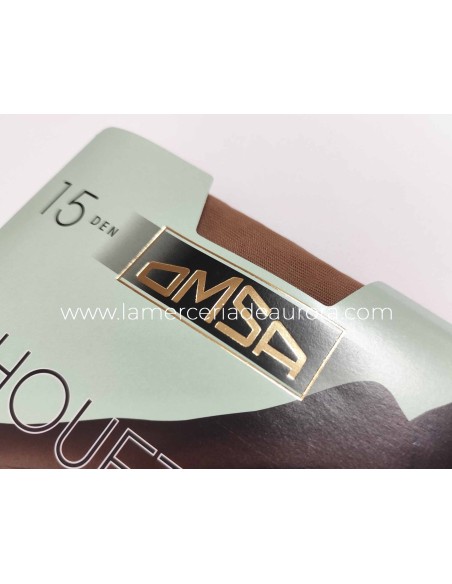 Panty SILHOUETTE modellante 15 DEN de Omsa - BEIGE NATUREL
