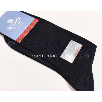 Calcetín caballero sin costuras hilo de Escocia 3000 de Rodfer - GRIS MARENGO 2