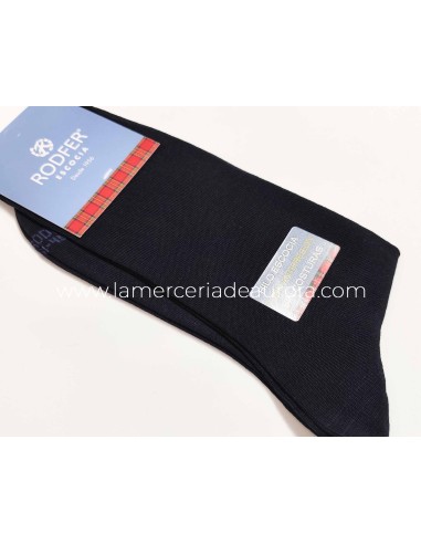 Calcetín caballero sin costuras hilo de Escocia 3000 de Rodfer - GRIS MARENGO