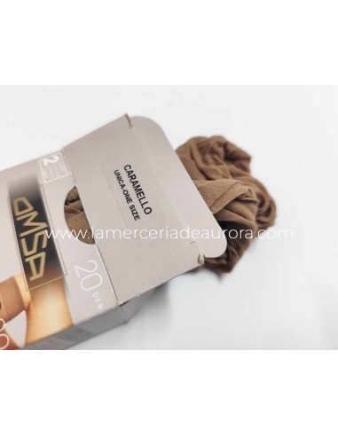 Minimedia espuma 20DEN de OMSA - CARAMELLO