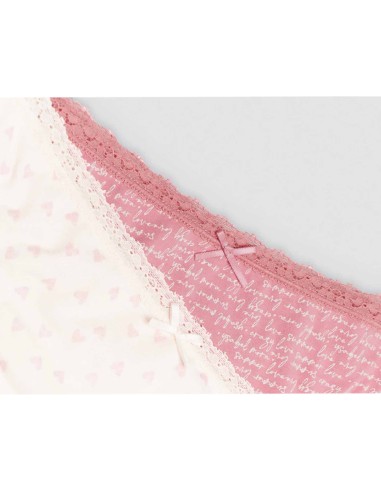 Pack tanga algodón fantasía 19066 de Ysabel Mora