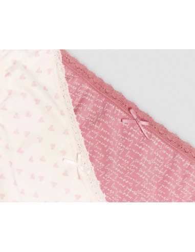 Pack bragas MIDI algodón fantasía 19067 de Ysabel Mora