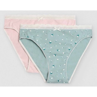 Pack bragas MIDI algodón fantasía 19071 de Ysabel Mora 2