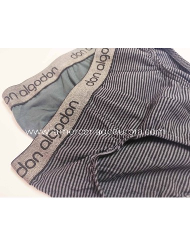 Slip junior "Liso y fantasía rayas" (2 uds) PSN01 de Don Algodón - varios colores