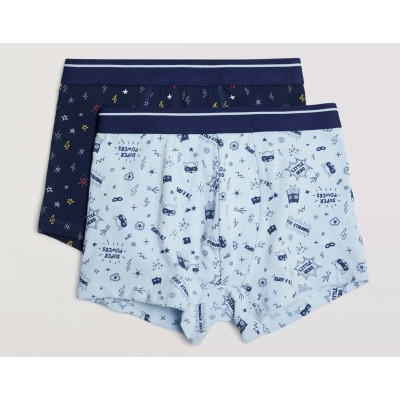 Bóxer infantil algodón (pack 2 uds) 18375 de Ysabel Mora
