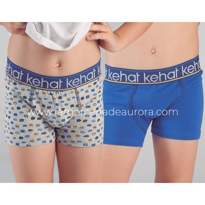 Bóxer infantil algodón "Expressions" (pack 2 uds) de Kehat