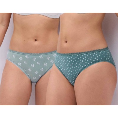 Pack bragas MIDI algodón fantasía 19076 de Ysabel Mora