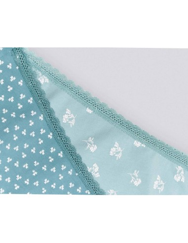 Pack bragas ALTAS algodón fantasía 19077 de Ysabel Mora