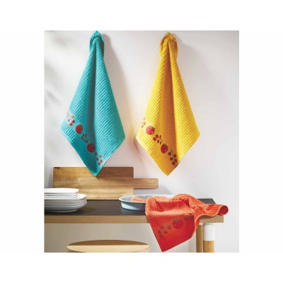 Paños de cocina rizo algodón (pack 4 uds) Tomates de Atenas