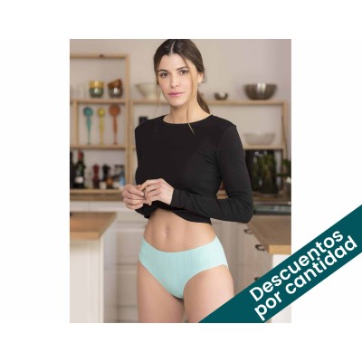 Braga midi listas algodón elástico 208 de Naiara