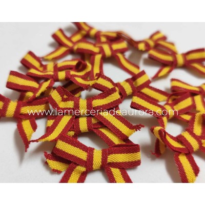 Lazo de algodón (24 uds) Bandera de España 2