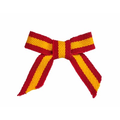 Lazo de algodón (24 uds) Bandera de España