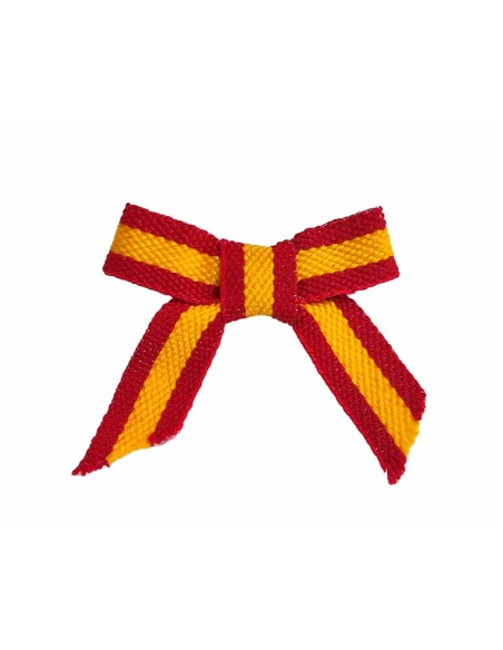 Lazo de algodón (24 uds) Bandera de España