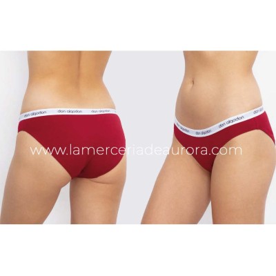Braga bikini algodón DA0010 (pack 2 uds) Don Algodón