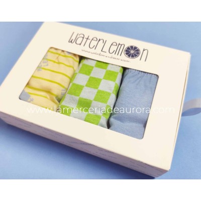 Slip infantil (pack 3 uds) Monster 110 de Waterlemon 2