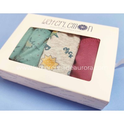 Slip infantil (pack 3 uds) Cómic 110 de Waterlemon 2